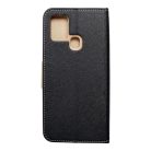 FANCY Book case for SAMSUNG A21s black / gold