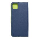 FANCY Book case for SAMSUNG A22 5G navy / lime