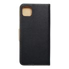 FANCY Book case for SAMSUNG A22 5G black / gold