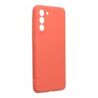 SILICONE case for SAMSUNG S21 FE peach