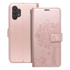 MEZZO Book case for SAMSUNG A32 LTE ( 4G ) tree rose gold