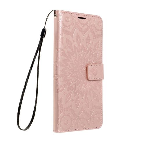 MEZZO Book case for SAMSUNG S21 FE mandala rose gold