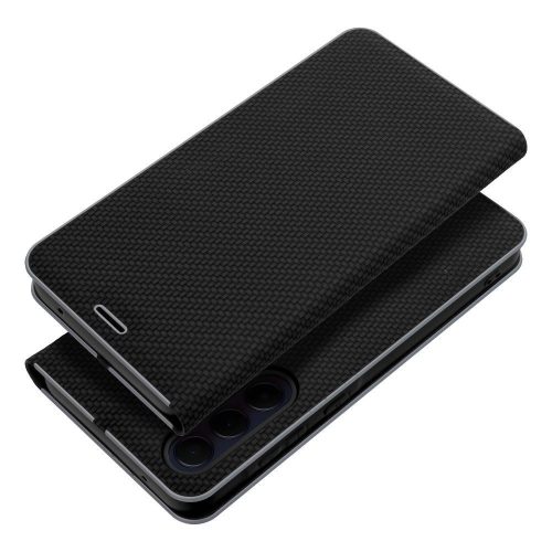 LUNA Book Carbon for SAMSUNG S22 Ultra black