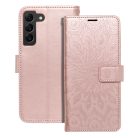 MEZZO Book case for SAMSUNG S22 mandala rose gold