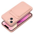 CARD case for IPHONE 13 pink