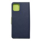 FANCY Book case for SAMSUNG A03 navy / lime