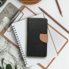 FANCY Book case for XIAOMI Redmi 10c black / gold