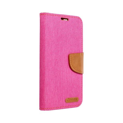 CANVAS Book case for Samsung A71 pink