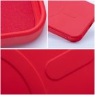 SILICONE MAG COVER case compatible with MagSafe for IPHONE 11 red