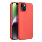 SILICONE case for IPHONE 14 peach