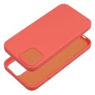 SILICONE case for IPHONE 14 peach