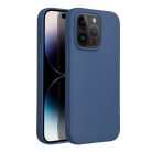 SILICONE case for IPHONE 14 Pro blue