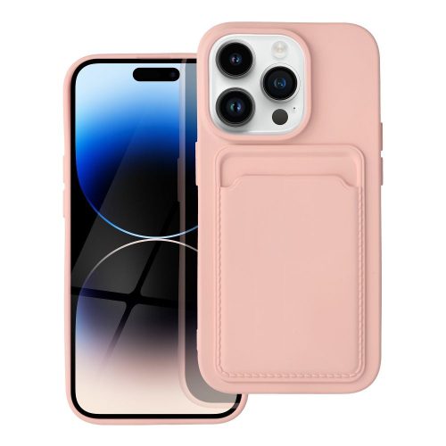 CARD case for IPHONE 14 Pro pink