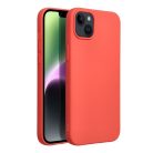 SILICONE case for IPHONE 14 Plus peach