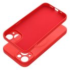 SILICONE MAG COVER case compatible with MagSafe for IPHONE 14 red