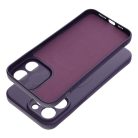 SILICONE MAG COVER case compatible with MagSafe for IPHONE 14 Pro Max dark purple