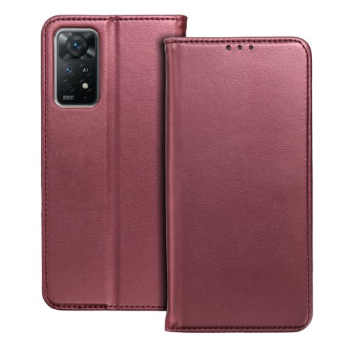 SMART MAGNETO Book case for OPPO RENO 8 Pro burgundy