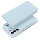 PIANO Book case for SAMSUNG S21 FE light blue