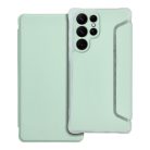 PIANO Book case for SAMSUNG S22 Ultra light green