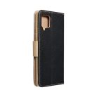 FANCY Book case for SAMSUNG S23 ULTRA black / gold