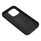 LEATHER MAG COVER case for IPHONE 11 black