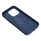 LEATHER MAG COVER case for IPHONE 11 indigo blue