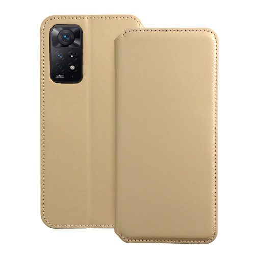 DUAL POCKET Book case for XIAOMI Redmi Note 11 Pro / 11 Pro 5G gold