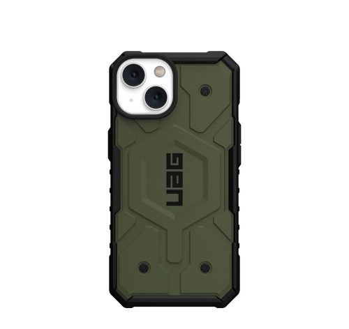 ( UAG ) Urban Armor Gear Pathfinder for IPHONE 14 PLUS compatible with MagSafe green