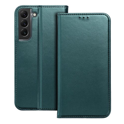 SMART MAGNETO Book case for OPPO A17 dark green