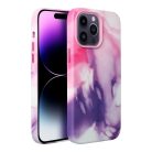 LEATHER MAG COVER case for IPHONE 11 Pro Max purple splash