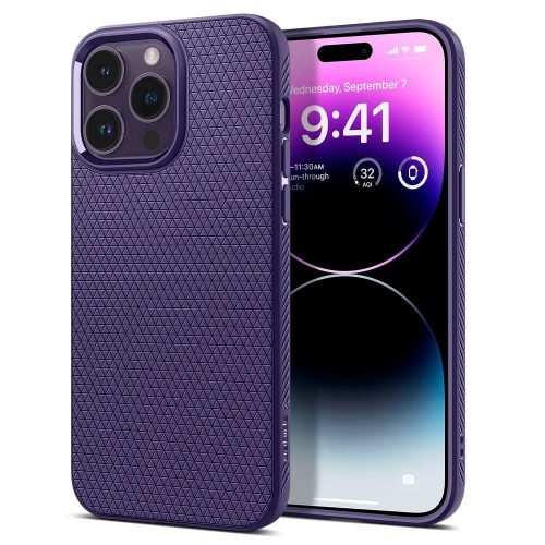 SPIGEN case LIQUID AIR for IPHONE 14 Pro Max deep purple