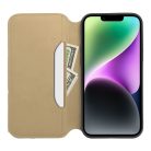 DUAL POCKET Book case for SAMSUNG A14 4G / A14 5G gold