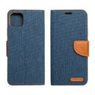 CANVAS Book case for SAMSUNG A14 4G / A14 5G navy blue