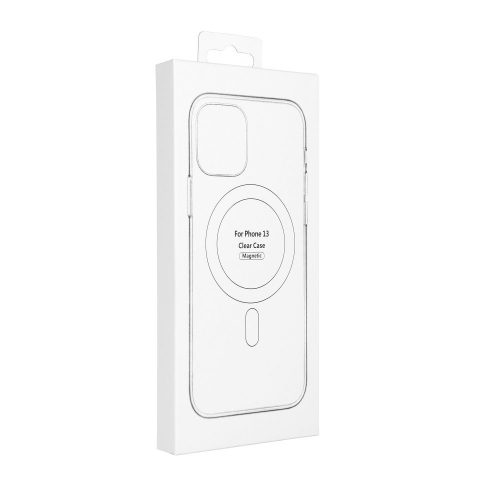 CLEAR MAG COVER case compatible with MagSafe for SAMSUNG S23 Ultra transparent