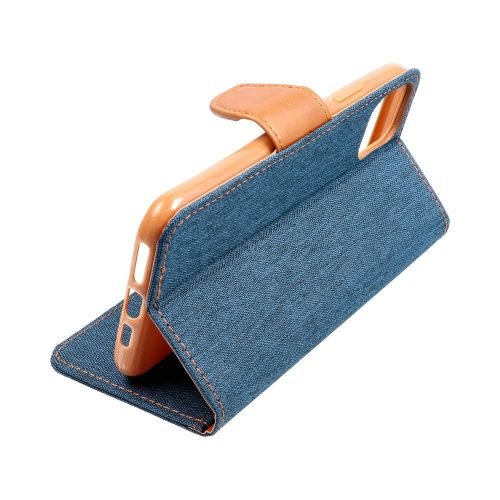 CANVAS Book case for XIAOMI Redmi Note 12 Pro 5G navy blue