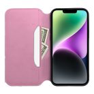 DUAL POCKET Book case for XIAOMI Redmi Note 12 Pro 5G light pink