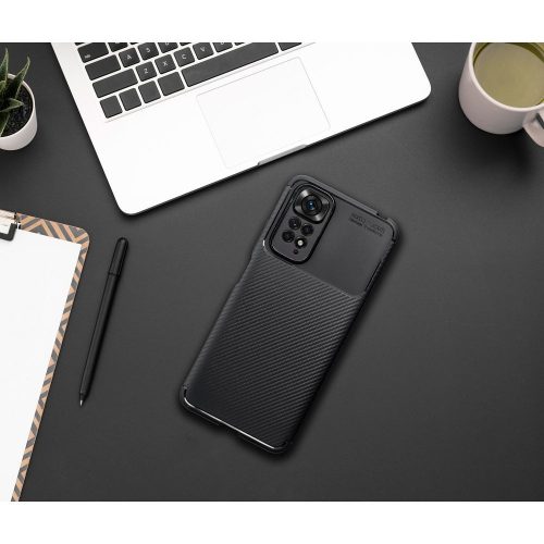 Case CARBON PREMIUM for XIAOMI Redmi Note 12 4G black