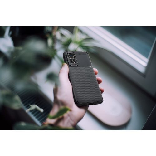 Case CARBON PREMIUM for XIAOMI Redmi Note 12 Pro 5G black