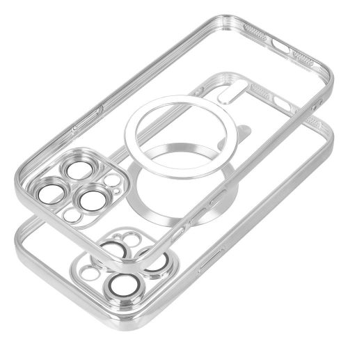 ELECTRO MAG COVER case compatible with MagSafe for IPHONE 11 Pro silver