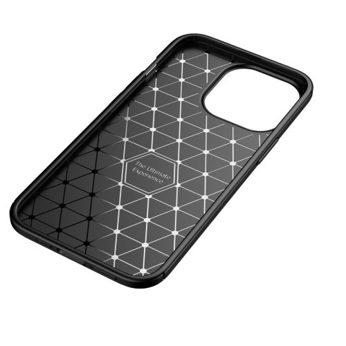 Case CARBON PREMIUM for IPHONE 15 black