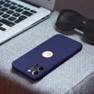 SOFT case for IPHONE 15 dark blue