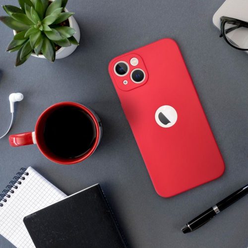 SOFT case for IPHONE 15 Plus red