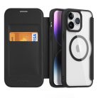 DUX DUCIS wallet case SKIN X PRO compatible with MagSafe for IPHONE 15 Pro Max black