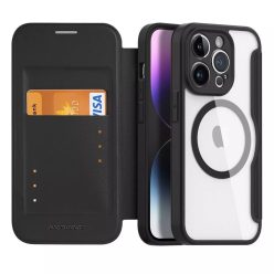   DUX DUCIS wallet case SKIN X PRO compatible with MagSafe for IPHONE 14 Pro black