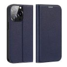 DUX DUCIS wallet case SKIN X2 for IPHONE 14 Pro blue