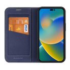 DUX DUCIS wallet case SKIN X2 for IPHONE 14 Pro blue