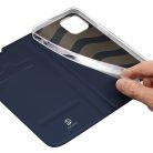 DUX DUCIS wallet case SKIN PRO for IPHONE 14 Plus blue