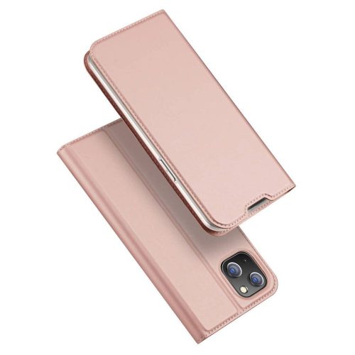 DUX DUCIS wallet case SKIN PRO for IPHONE 14 Plus rose