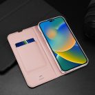 DUX DUCIS wallet case SKIN PRO for IPHONE 14 Pro rose