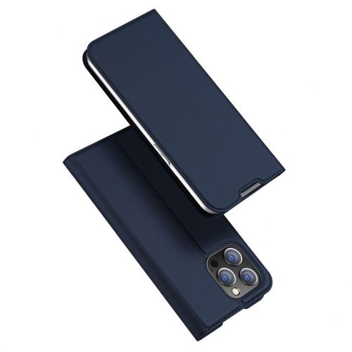 DUX DUCIS wallet case SKIN PRO for IPHONE 14 Pro Max blue